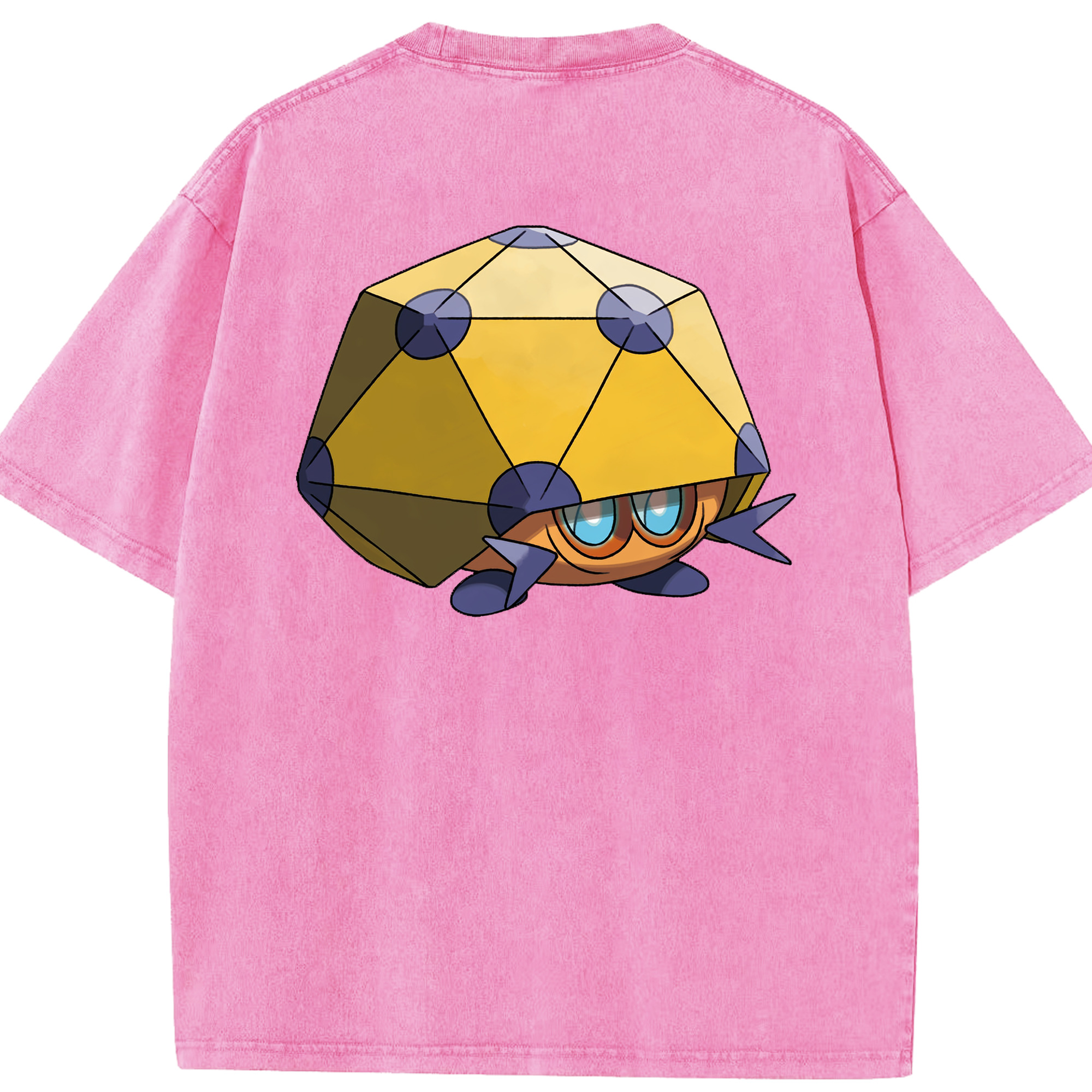 （画像用） ポケットモンスター Pokémon 綿100% ヴィンテージ風 半袖Tシャツ（背面プリント）